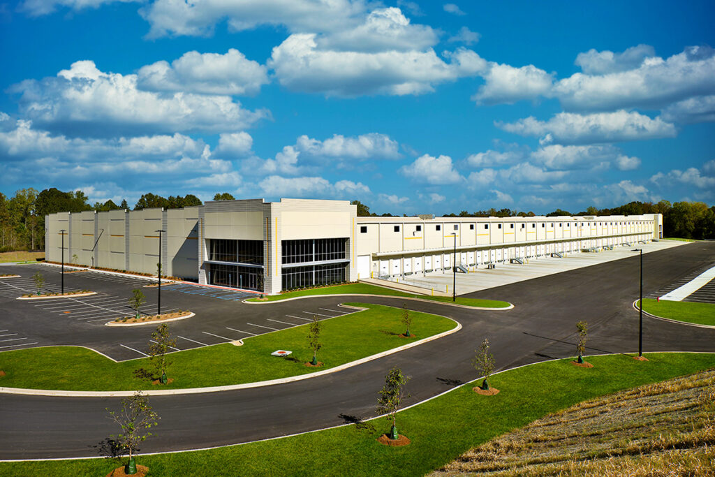 Industrial warehouse and distribution facility representing commercial property tax assessment and valuation services in New York